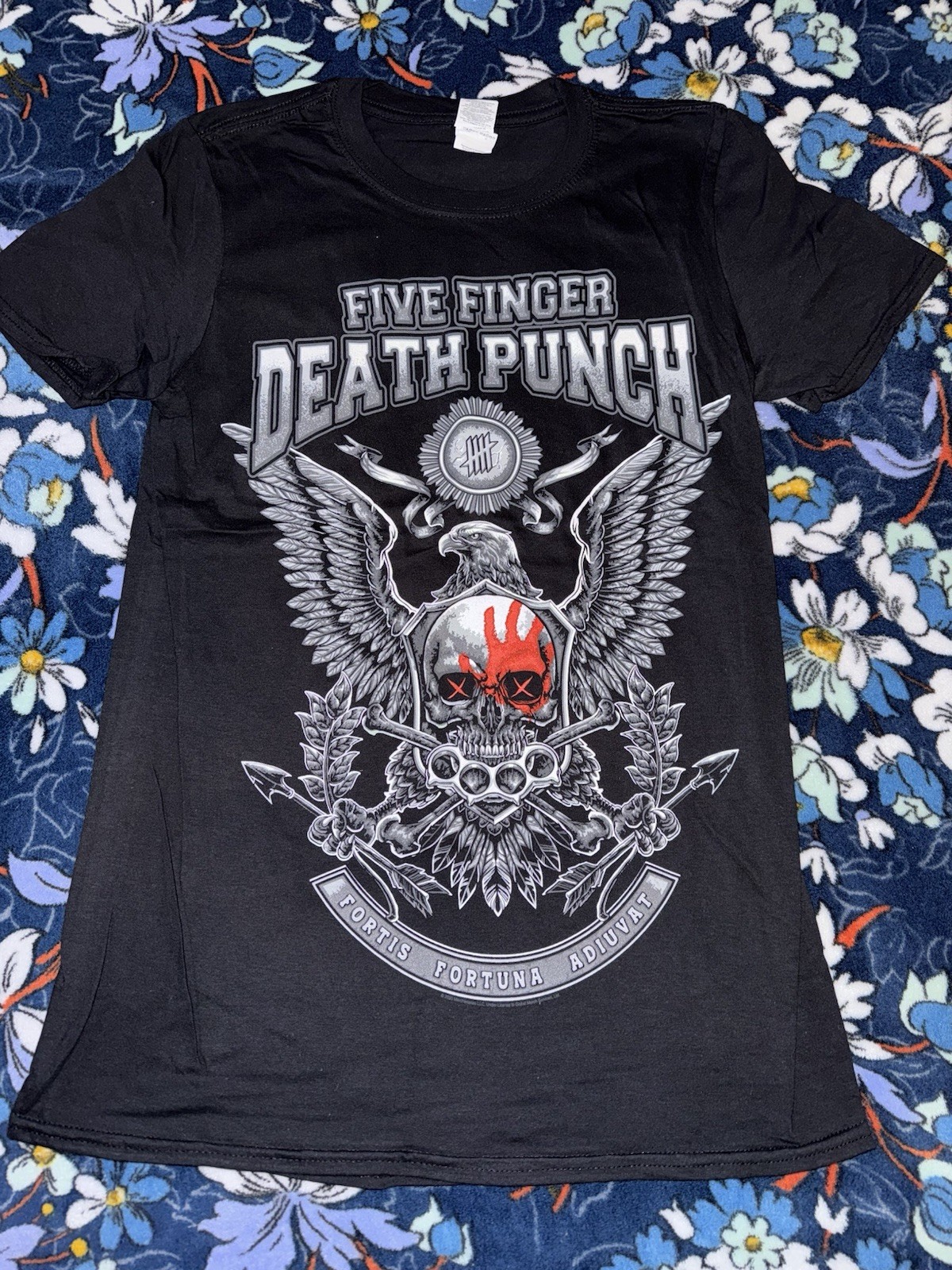 Five Finger Death Punch Metal Band Music T-Shirt Small Black Tour
