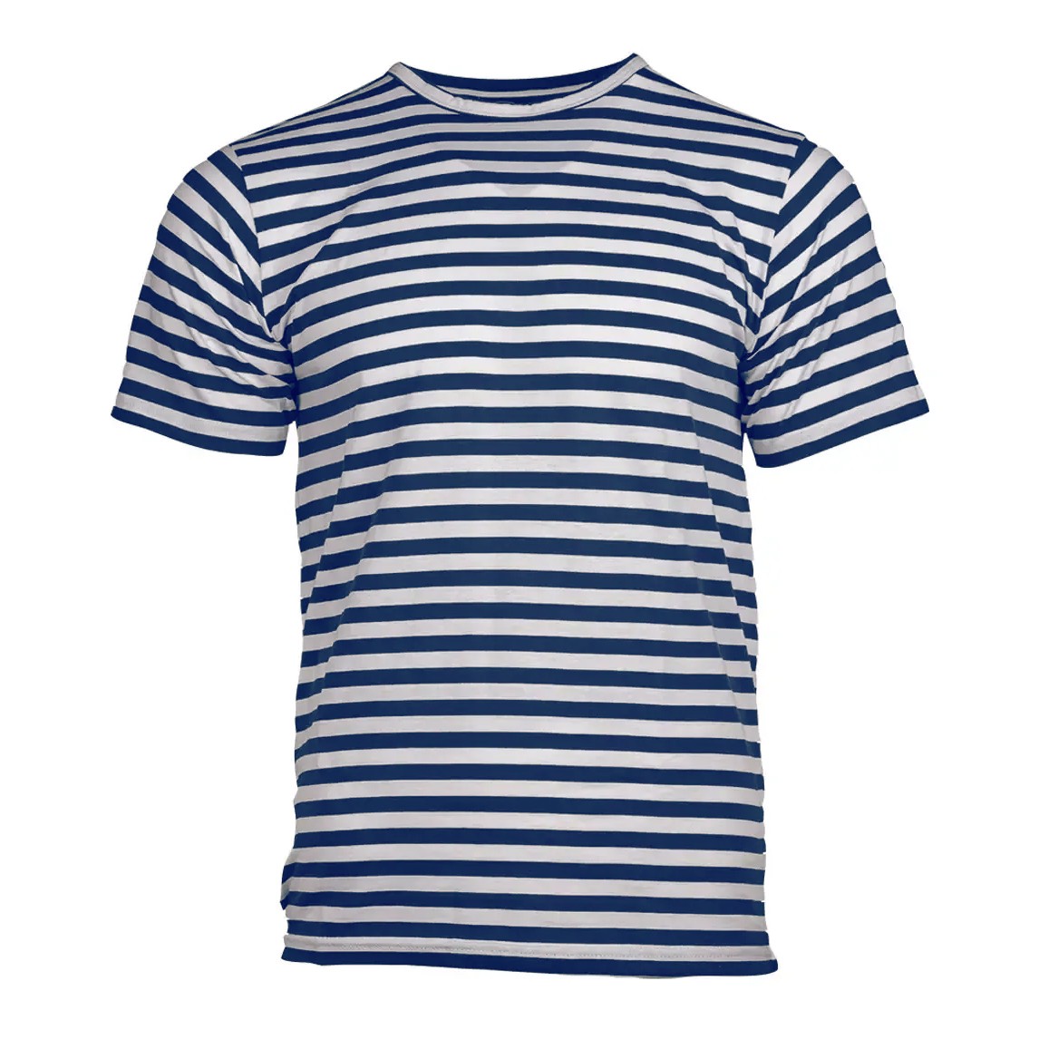 MIL-TEC Striped Sailor Telnyashka T-Shirt Blue/White Russian Navy Style 11016000 gallery