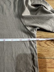 Comfrt Cloud Lounge Tee Mocha Beige Soft Comfy Small