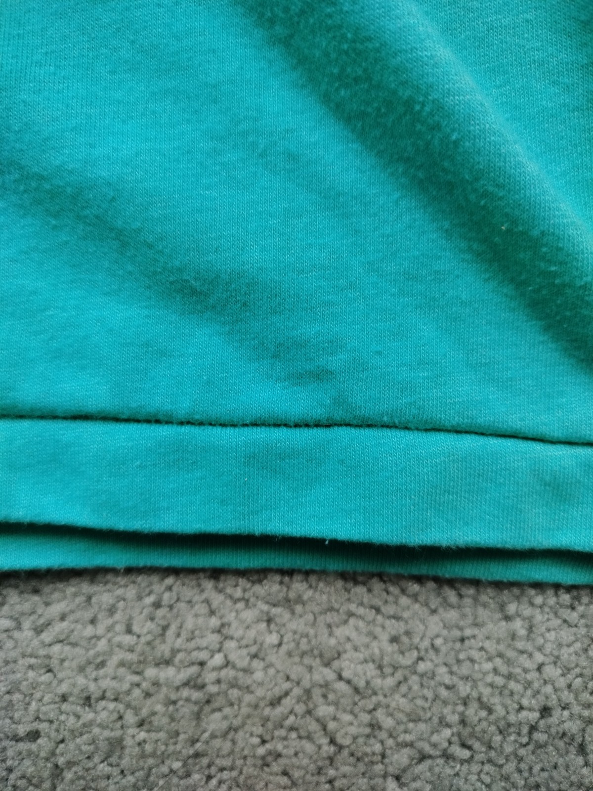 Vtg Timothy Sheehans Upstate NY Mint Green Mens L Tee USA Pit 19 Length 27 Flaws gallery
