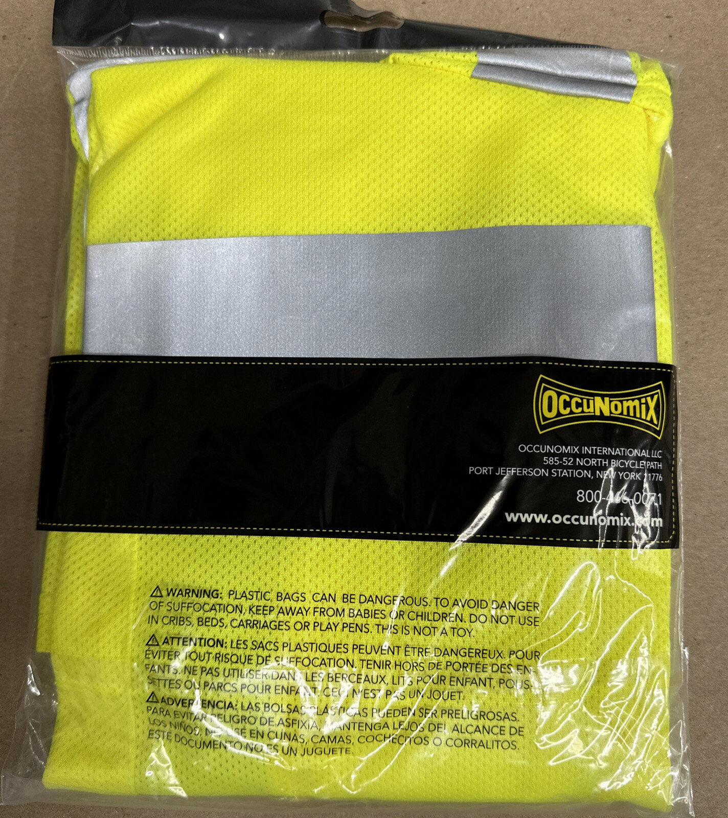(2) High Visibility Reflective Road Work Safety T Shirt, ANSI/ISEA Class 2, Lg. gallery