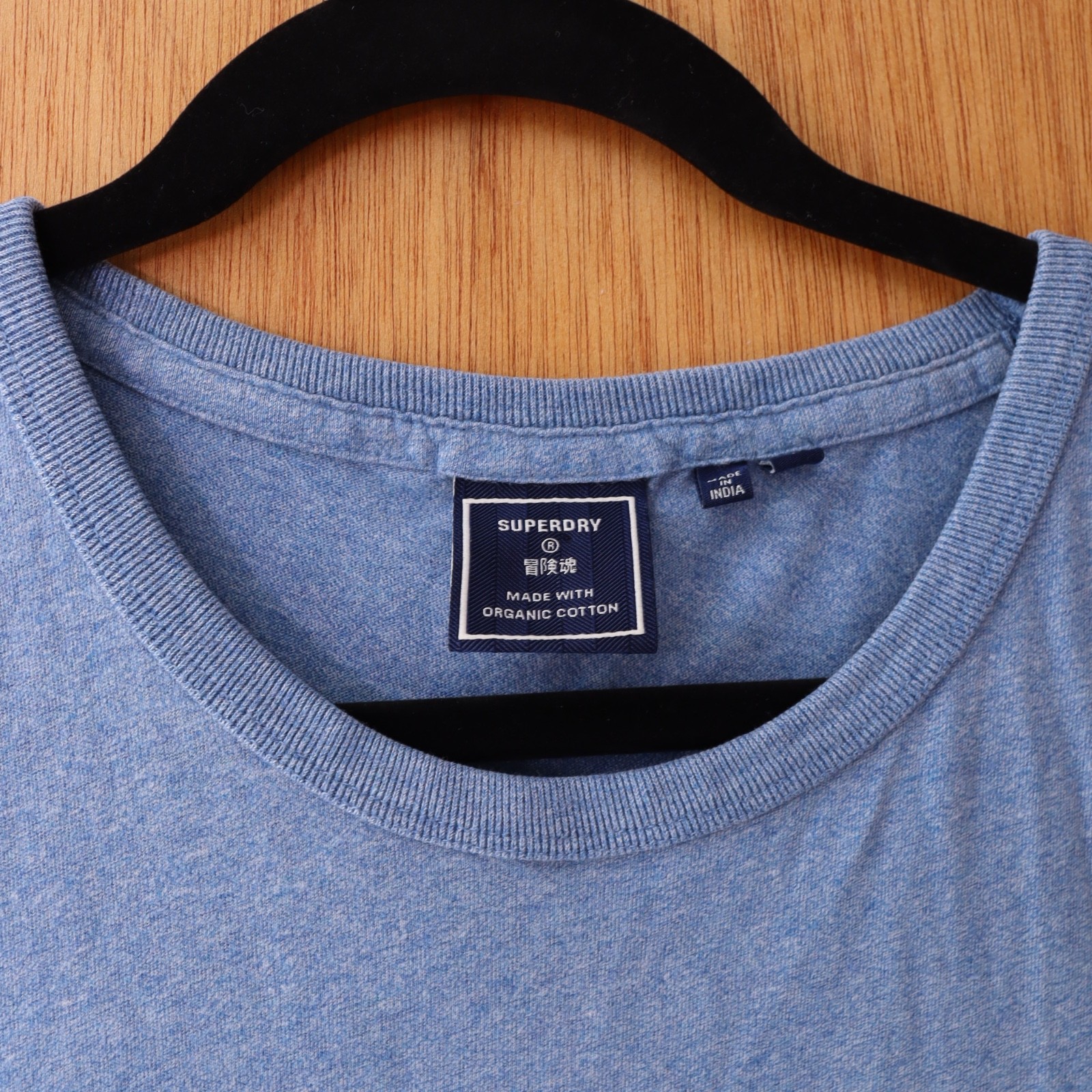 Superdry Men's Organic Cotton Essential Logo Tank Top Blue Muscle Tee Small S gallery