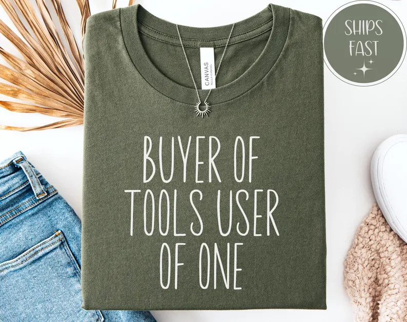 Funny Mechanic Buyer Of Tools User Of None Auto Gildan Tee gallery