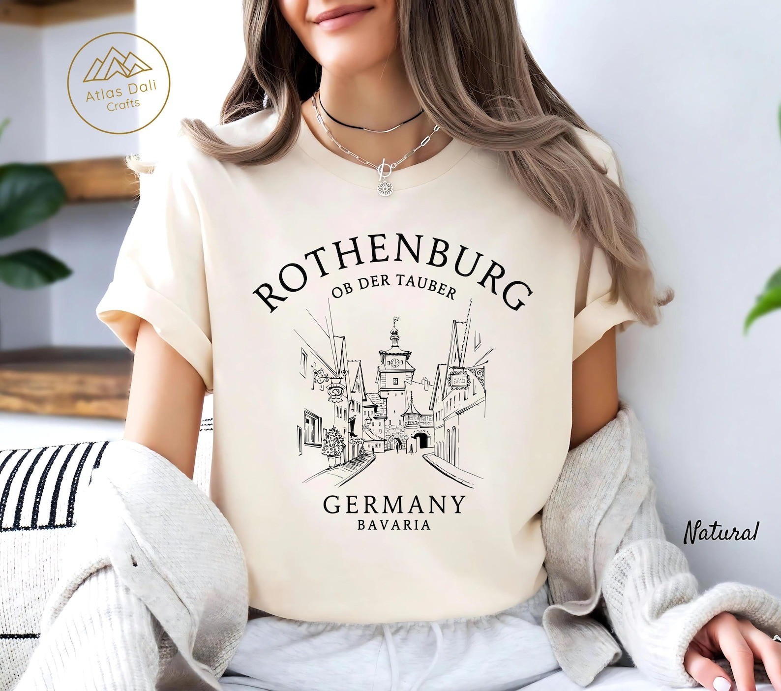 Rothenburg Unisex Shirt Travel Gift Germany Trip Souvenir Tee gallery
