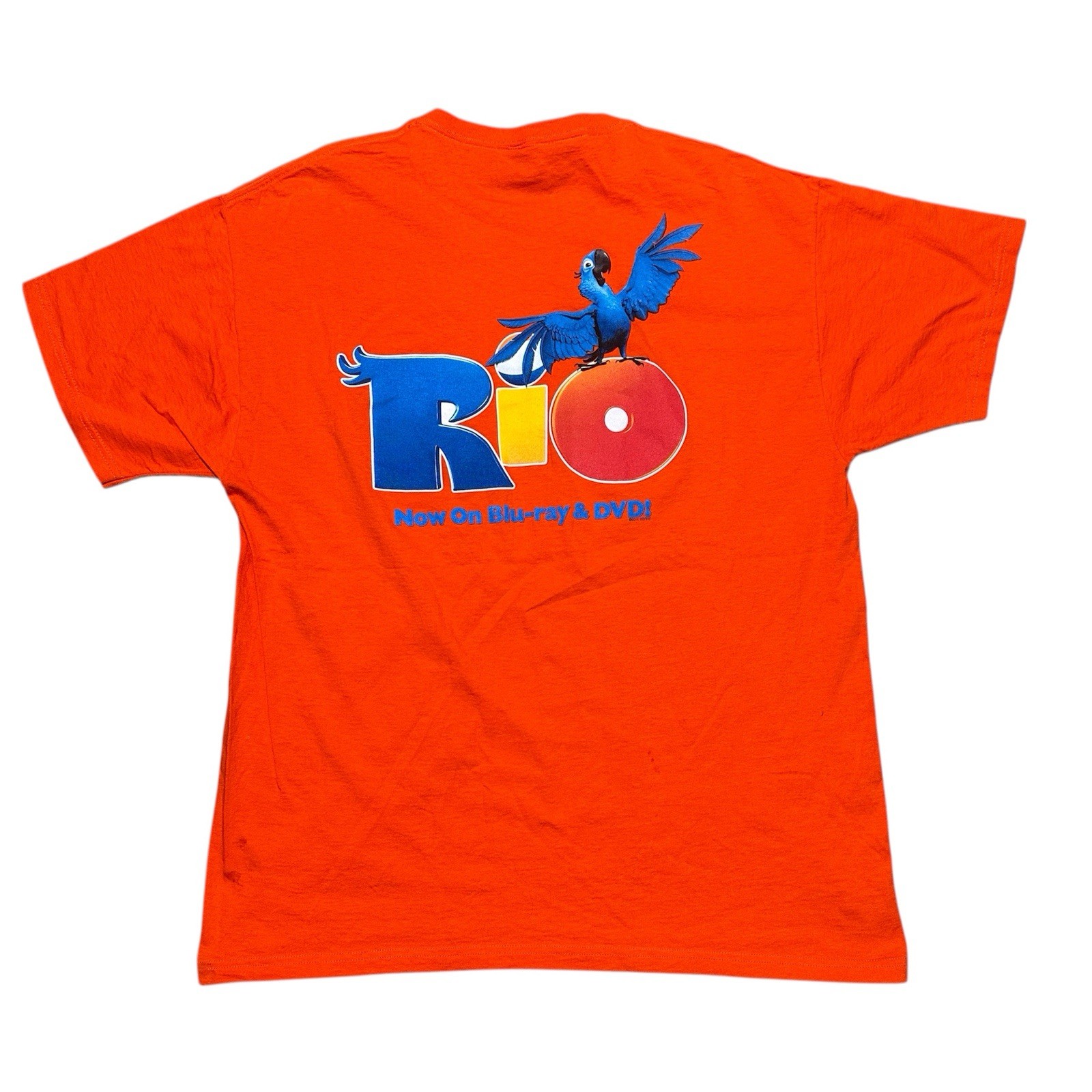 Rio Animated Movie 2011 DVD Bluray Release Promo Men’s T-Shirt XL