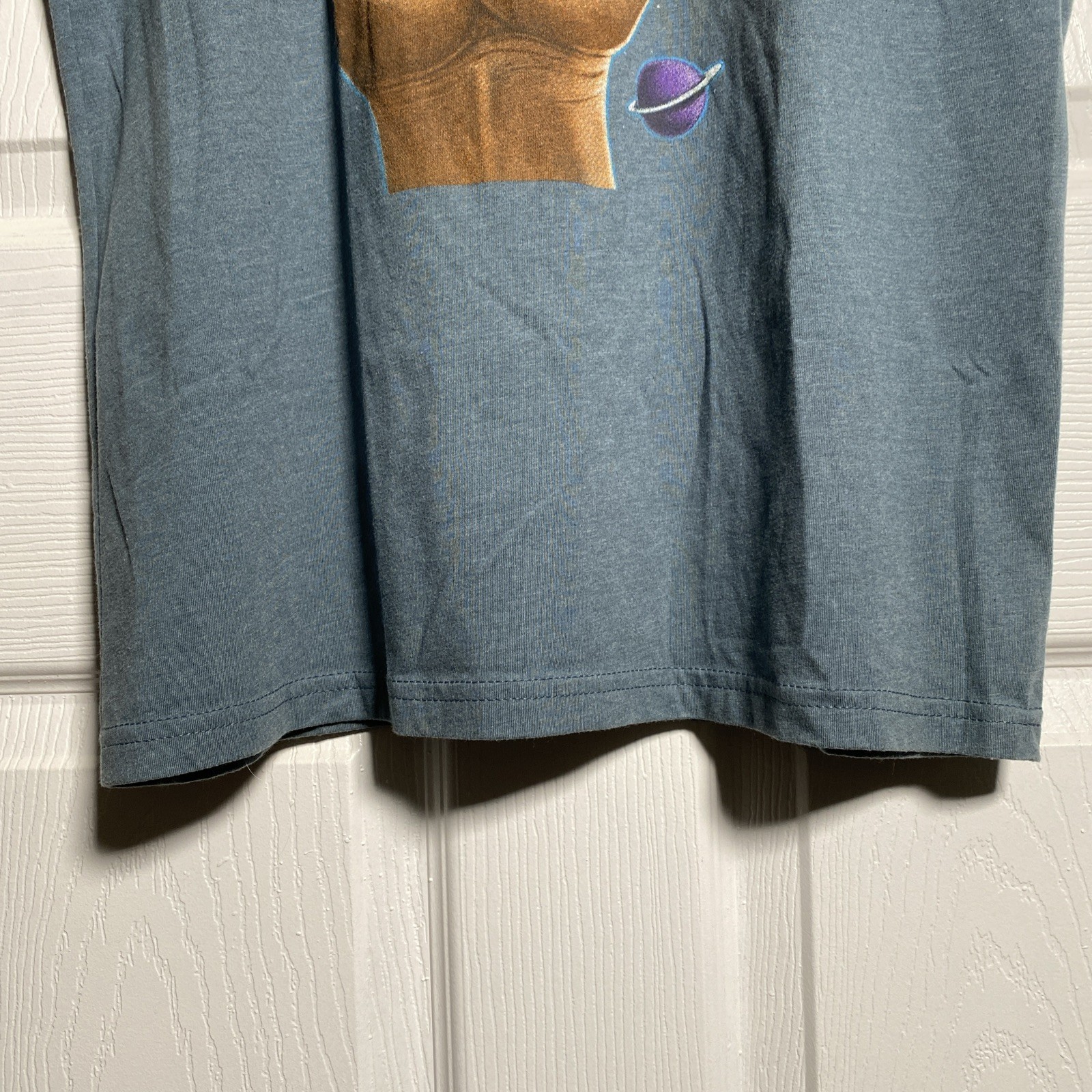 HITCHHIKER’S GUIDE TO THE GALAXY Licensed Book Cover T-Shirt Large Rare gallery