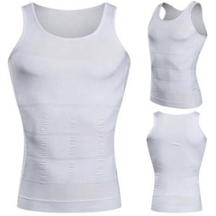 Men’s Slimming Vest Body Shaper Abs Abdomen Compression Shirt Workout Tank Tops