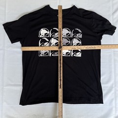 TACO BELL Work T Shirt Large Black Mexican Pizza Burrito Chalupa Employee 1308