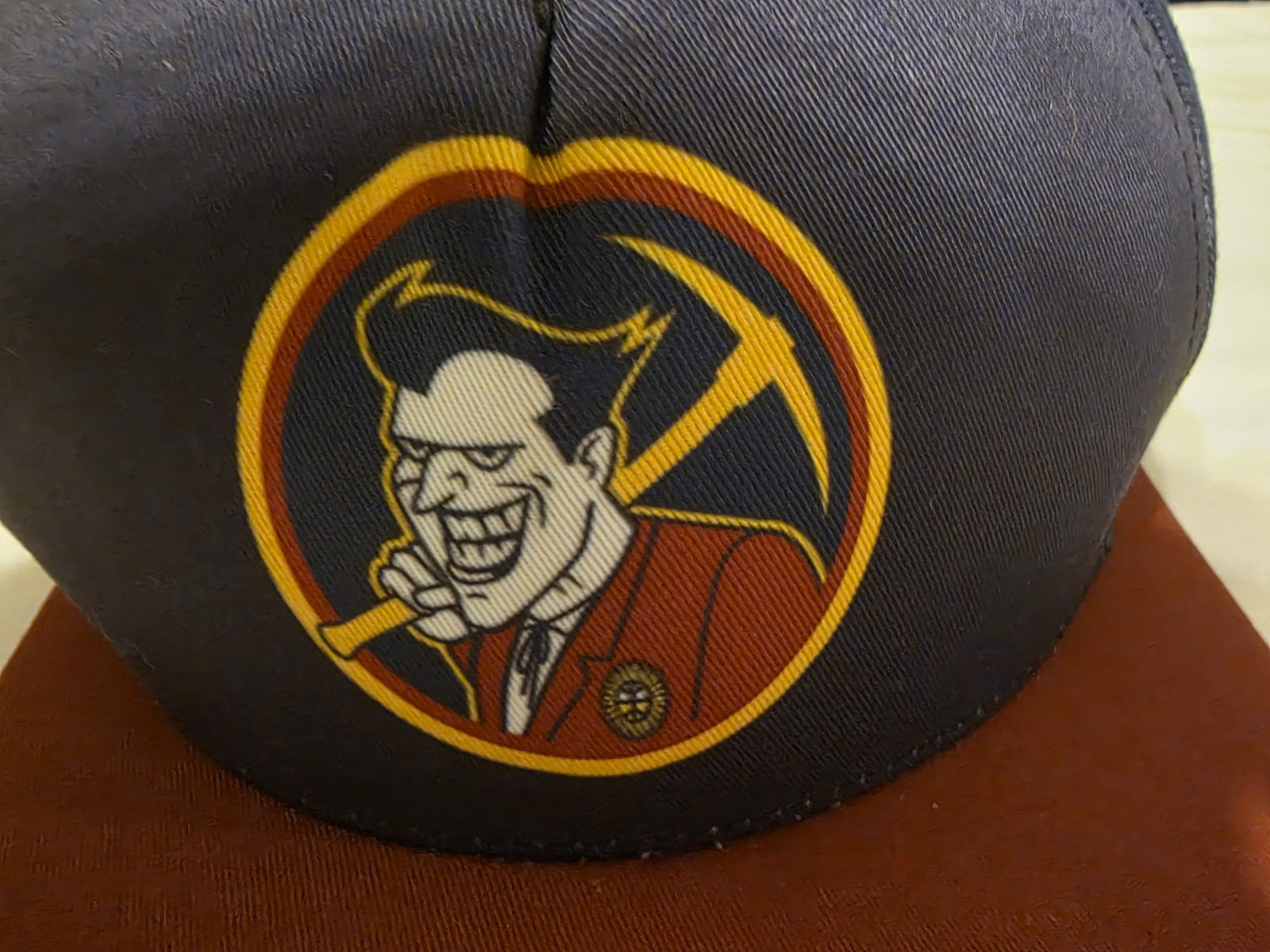 DENVER JOKERS FUNNY DENVER NUGGETS LOGO SNAPBACK HAT BLUE& RED! FREE SHIPPING! gallery