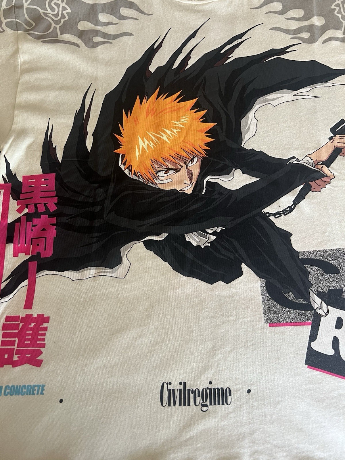 Civil Regime Bleach Ichigo American Classic In Butter Size Small Brand New w Tag gallery