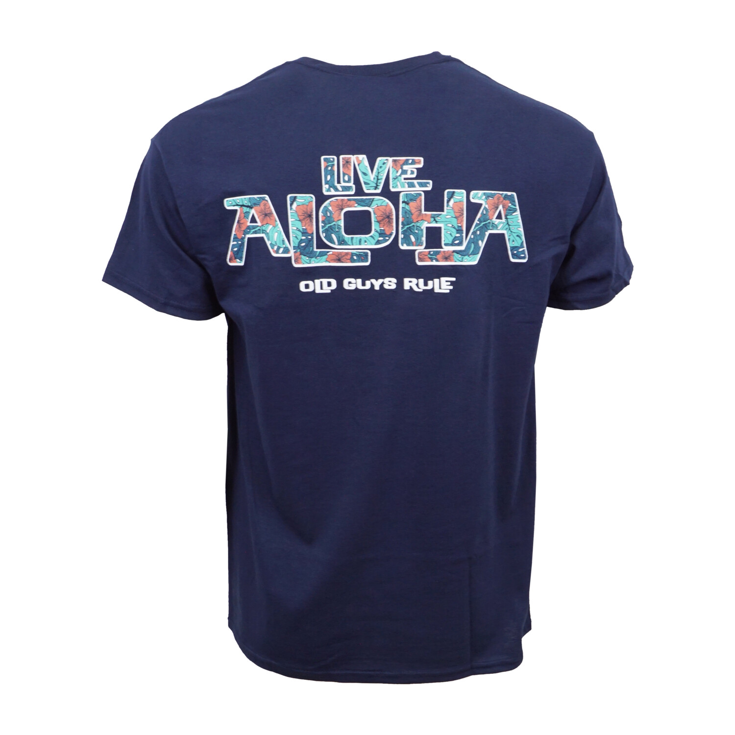 OLD GUYS RULE LIVE ALOHA T SHIRT gallery