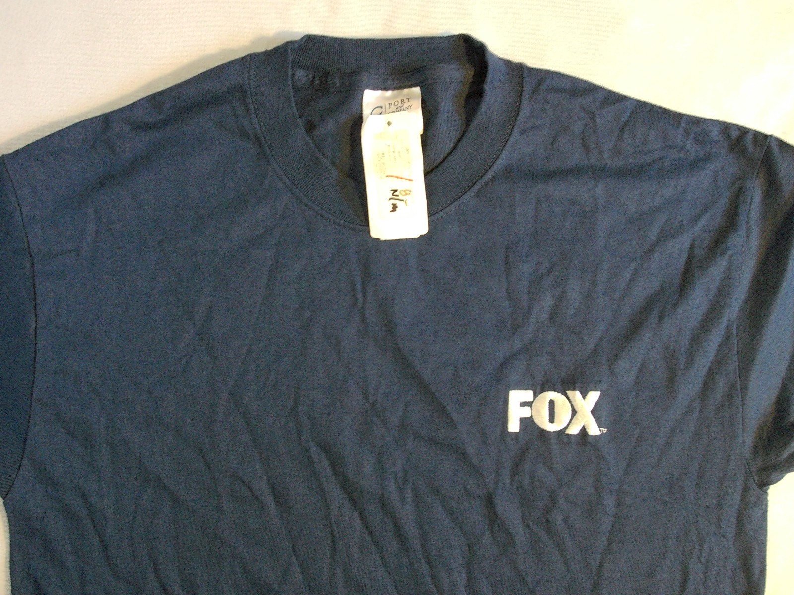 FOX SPORTS NEWS vtg Employee Work T Shirt NEW Men's Medium ENTERTAINMENT USA gallery