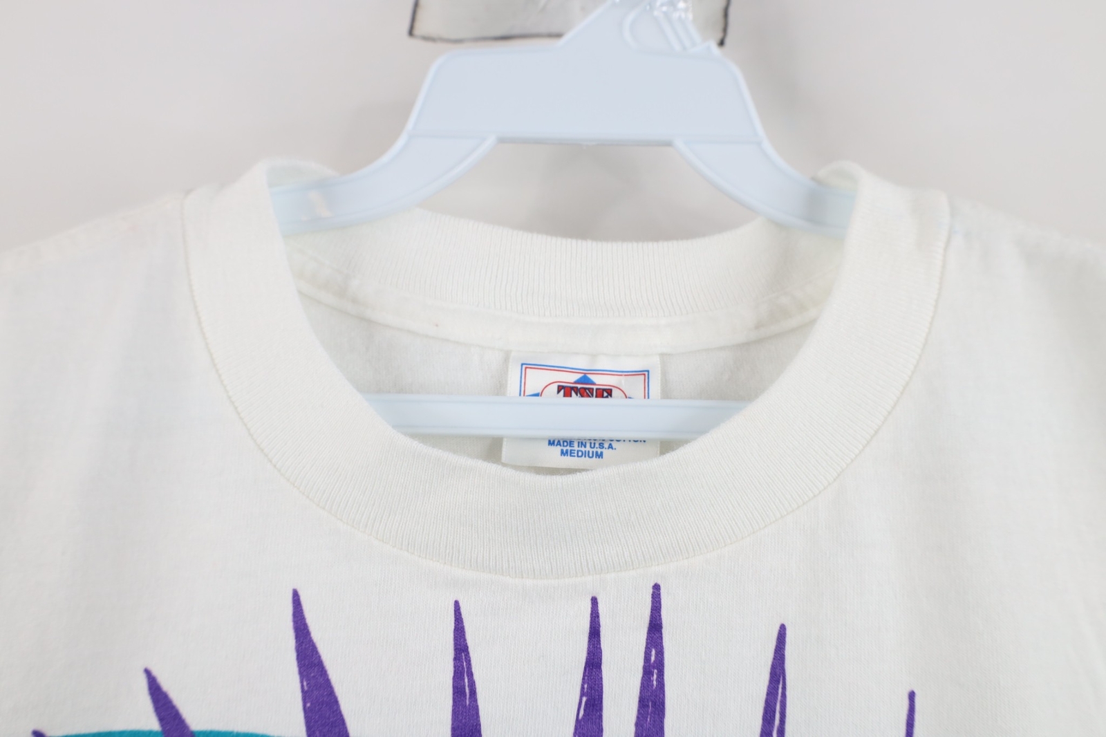 Vtg 90s Streetwear Mens Medium Long Bay Beach Virgin Islands Lizard T-Shirt USA gallery