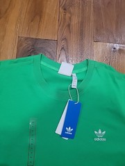 adidas Men’s Trefoil Essentials Tee Energy Green. Size XL