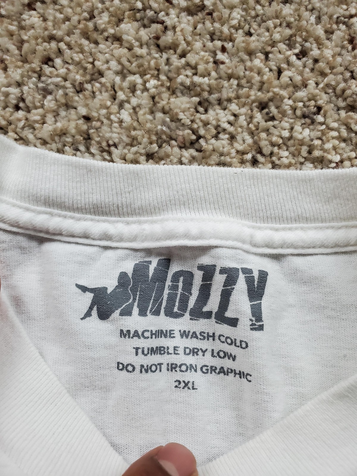 Mozzy Mandatory Check T Shirt Mens 2XL Hip Hop Graphic Rap Tee T-Shirt Crewneck gallery