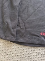 Chrome Hearts Vintage Thermal Long Sleeve Waffle Shirt