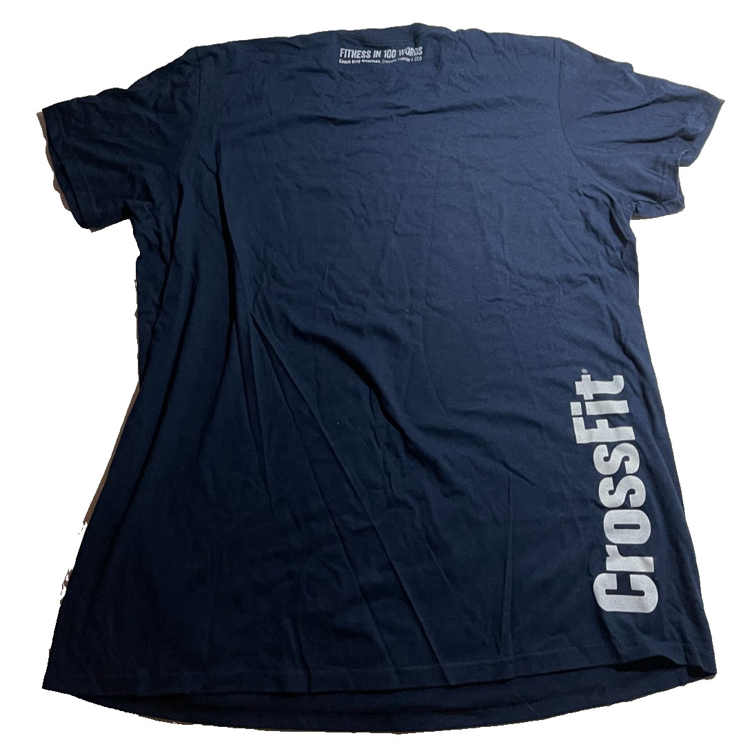 Reebok CrossFit “Routine Is The Enemy” Graphic T-Shirt – Navy Blue 2XL NEW gallery