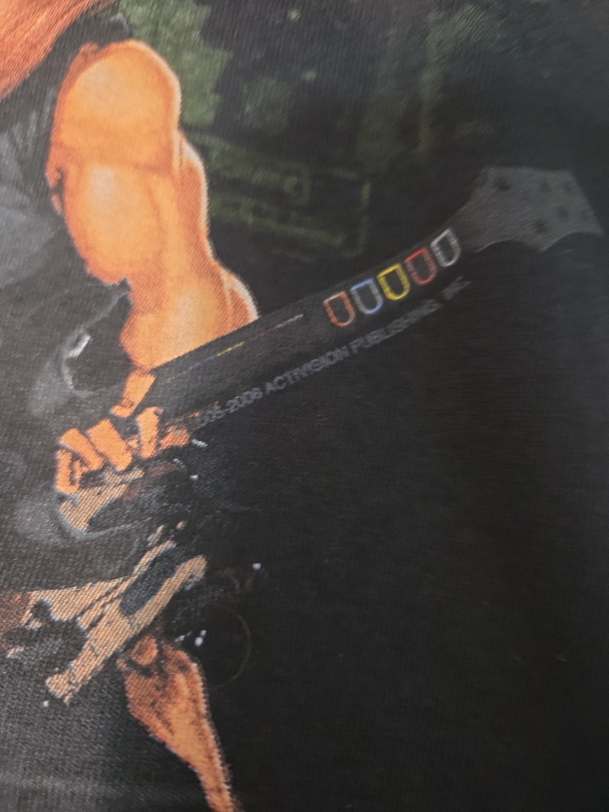 Guitar Hero 2008 Video Game Promo T-Shirt YOUTH LARGE SEE Measurements gallery