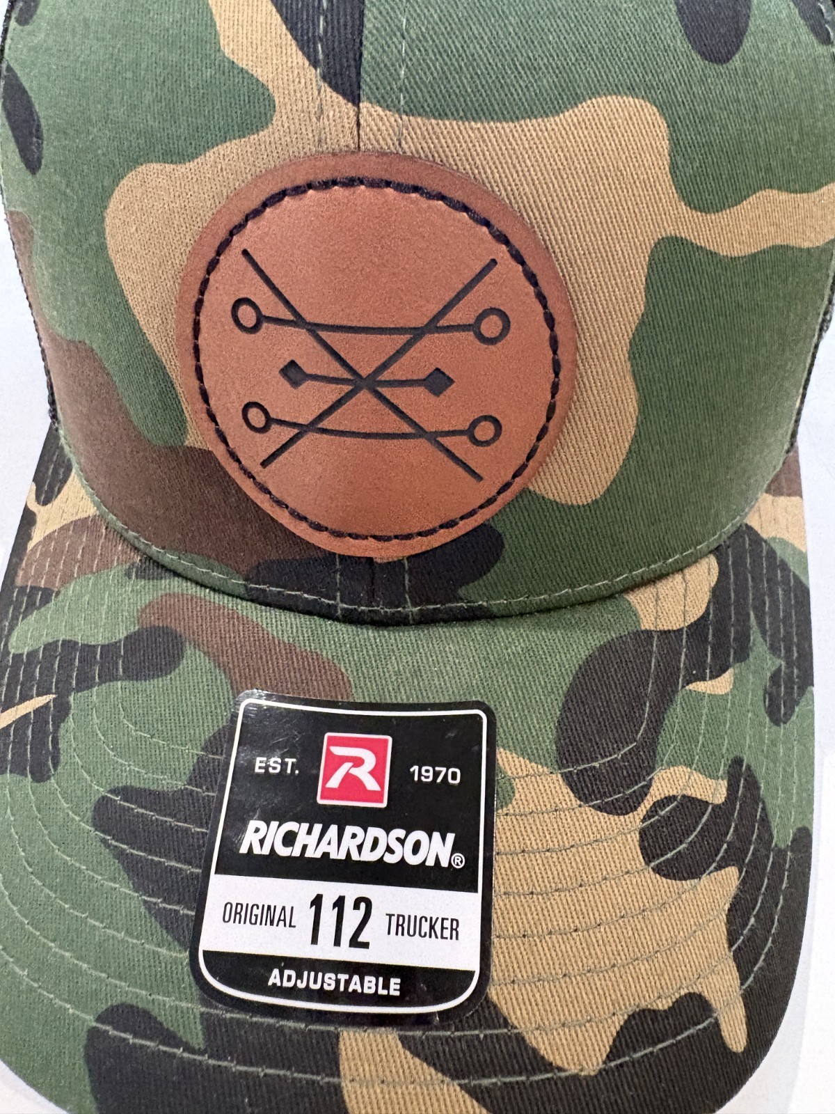 Richardson Camo Trucker Snapback Adjustable Hat Style 112P NEW gallery