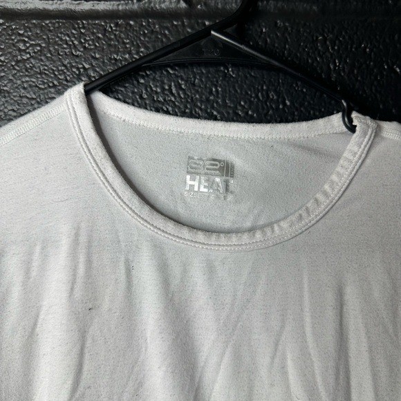 32 Degrees Heat brand - Men's Long Sleeve Crewneck Shirt - White - L gallery