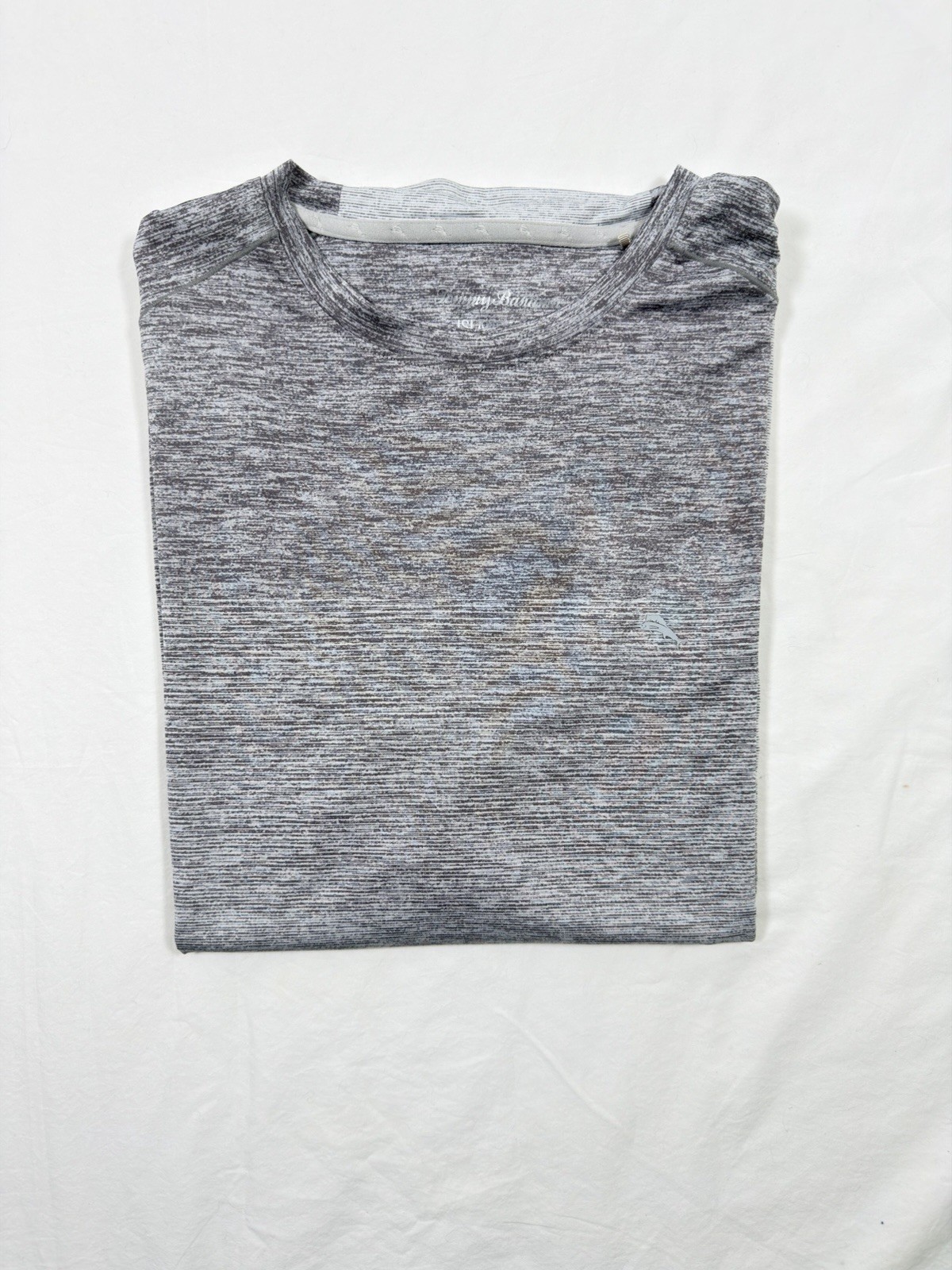 Tommy Bahama Men's Oasis Fade Crew Neck Short Sleeve Tee Gray Size LG gallery