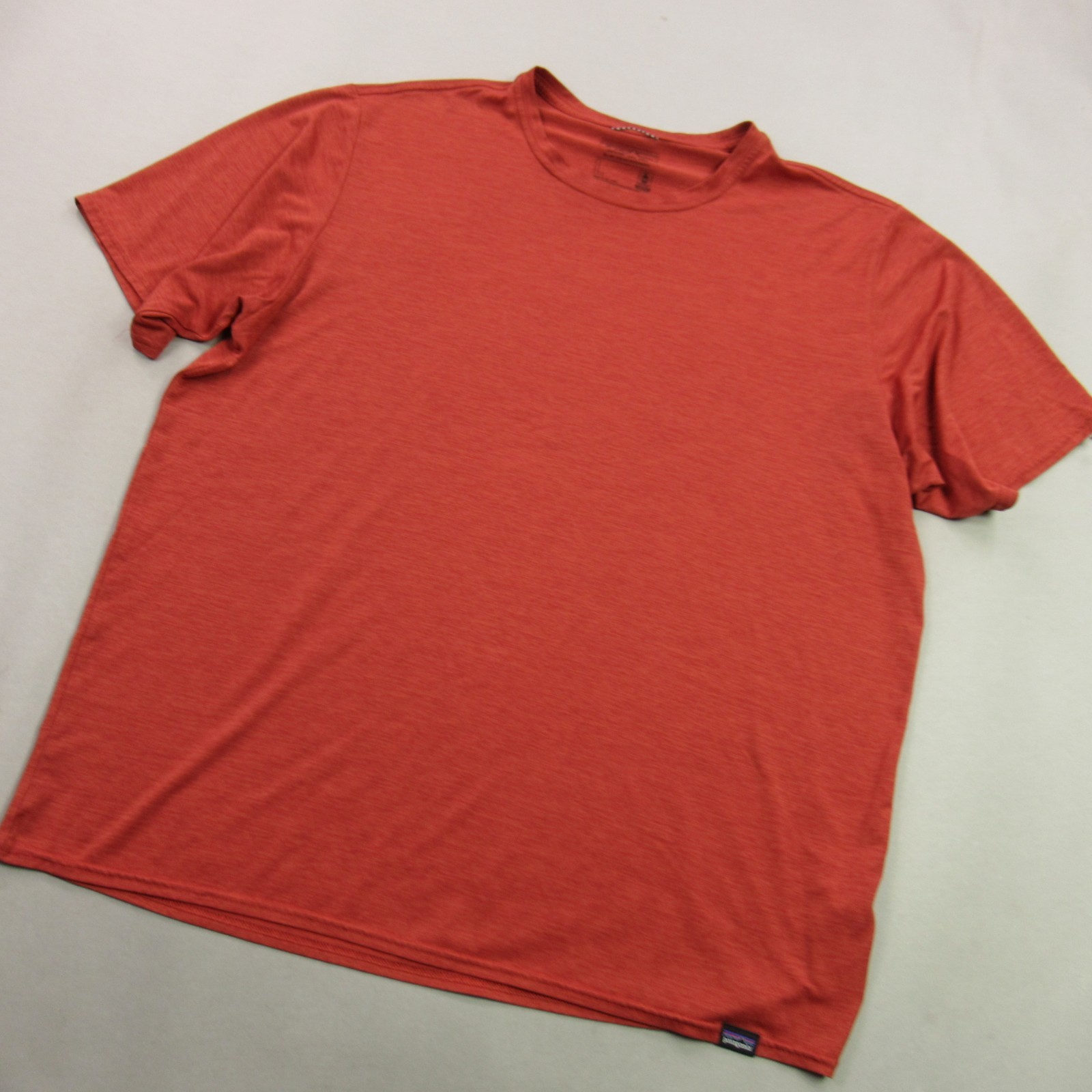 Patagonia Shirt Mens Large Red Short Sleeve Crew Neck Casual Outdoors gallery