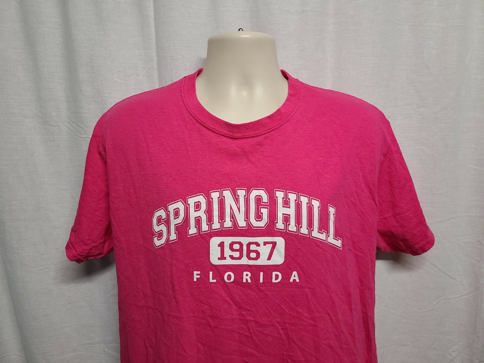 Spring Hill Florida 1967 Adult Large Pink TShirt gallery