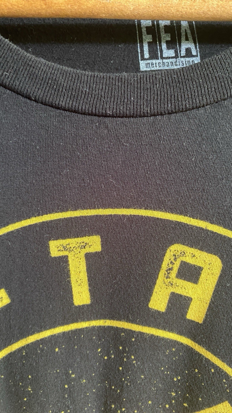 Wu-Tang Forever T-Shirt Adult XL Black W Yellow Logo Rap Music Concert Cotton gallery