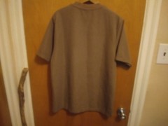Original Deluxe Supply Brown Waffle Knit Short Sleeve Shirt Men’s Size XL