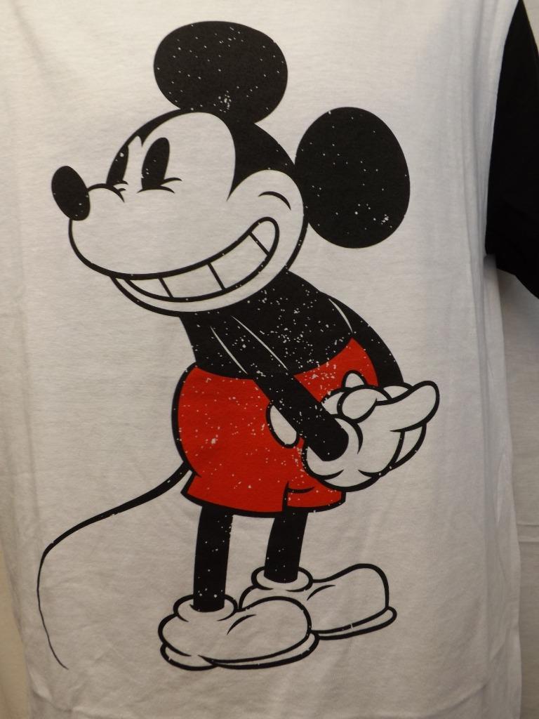 New Mickey Mouse Disney Adult Unisex Mens Sizes S-M Licensed White Shirt gallery