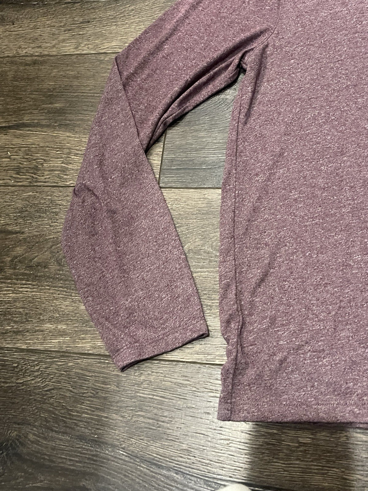 John Varvatos Star USA Snap Button Henley Shirt Top Mens Size Large Purple gallery