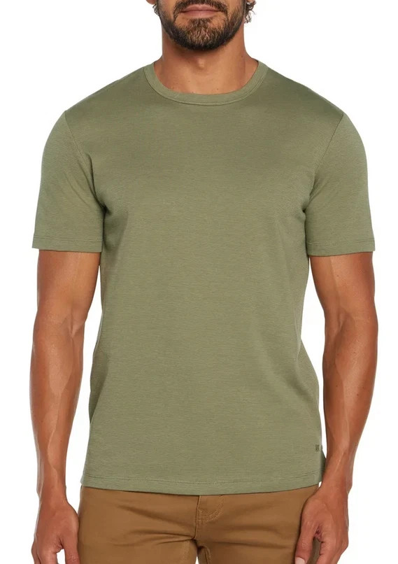 Banana Republic Men’s Luxe Touch Performance Tee, Green, Size S gallery