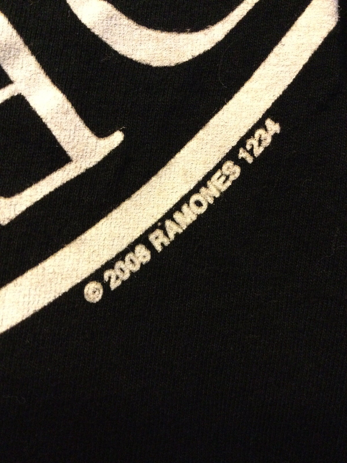Ramones - 2008 Black Shirt. M. gallery