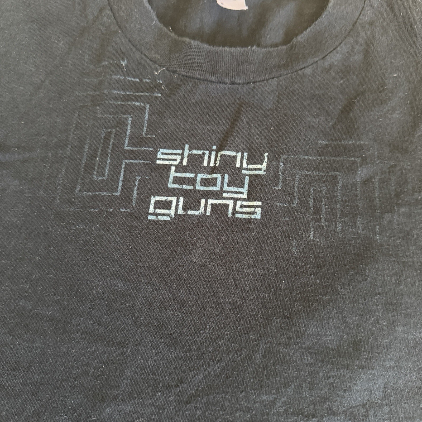 Vintage Shiny Toy Guns Black T-Shirt Small American Apparel gallery