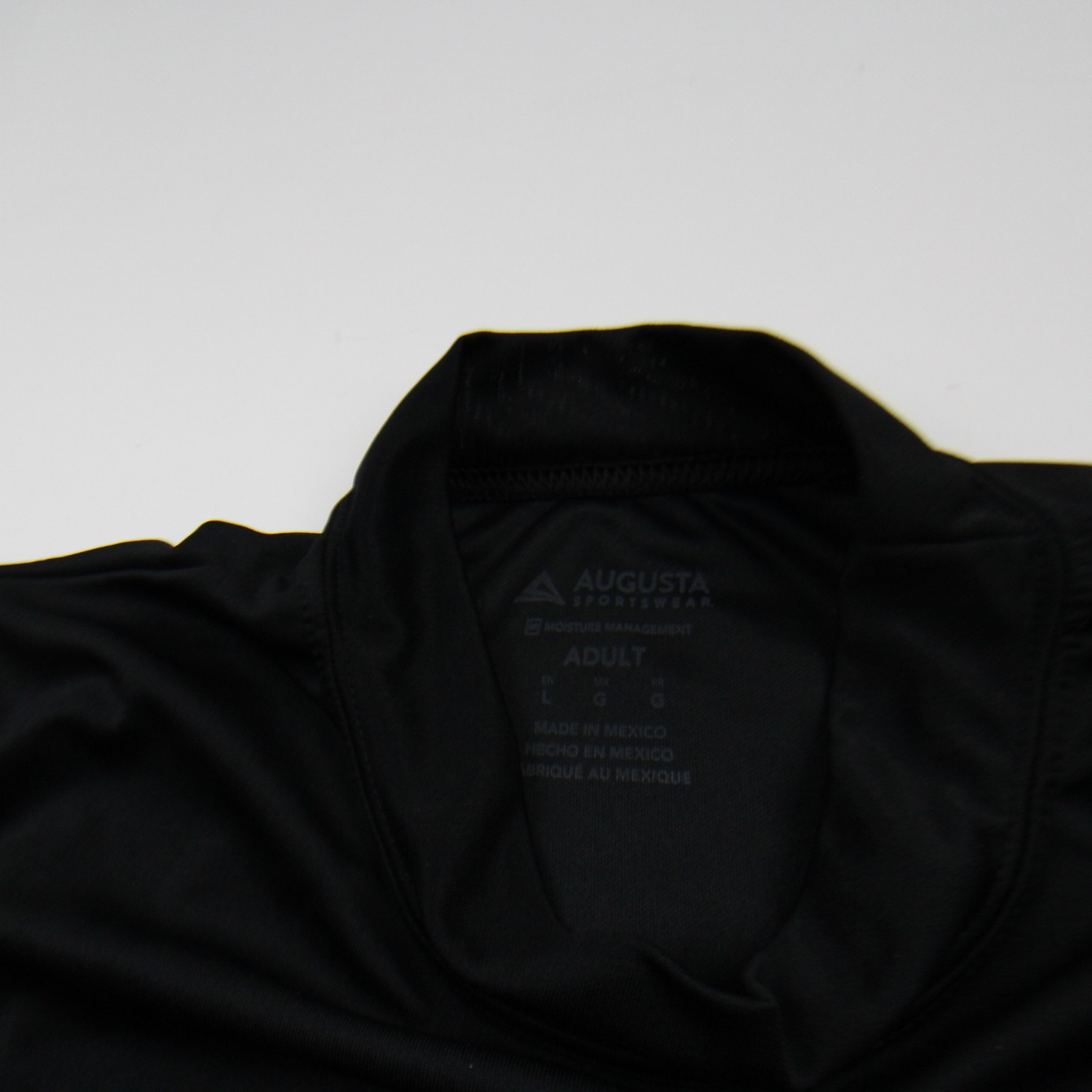 Augusta Sportswear Long Sleeve Shirt Men's Black Used L gallery