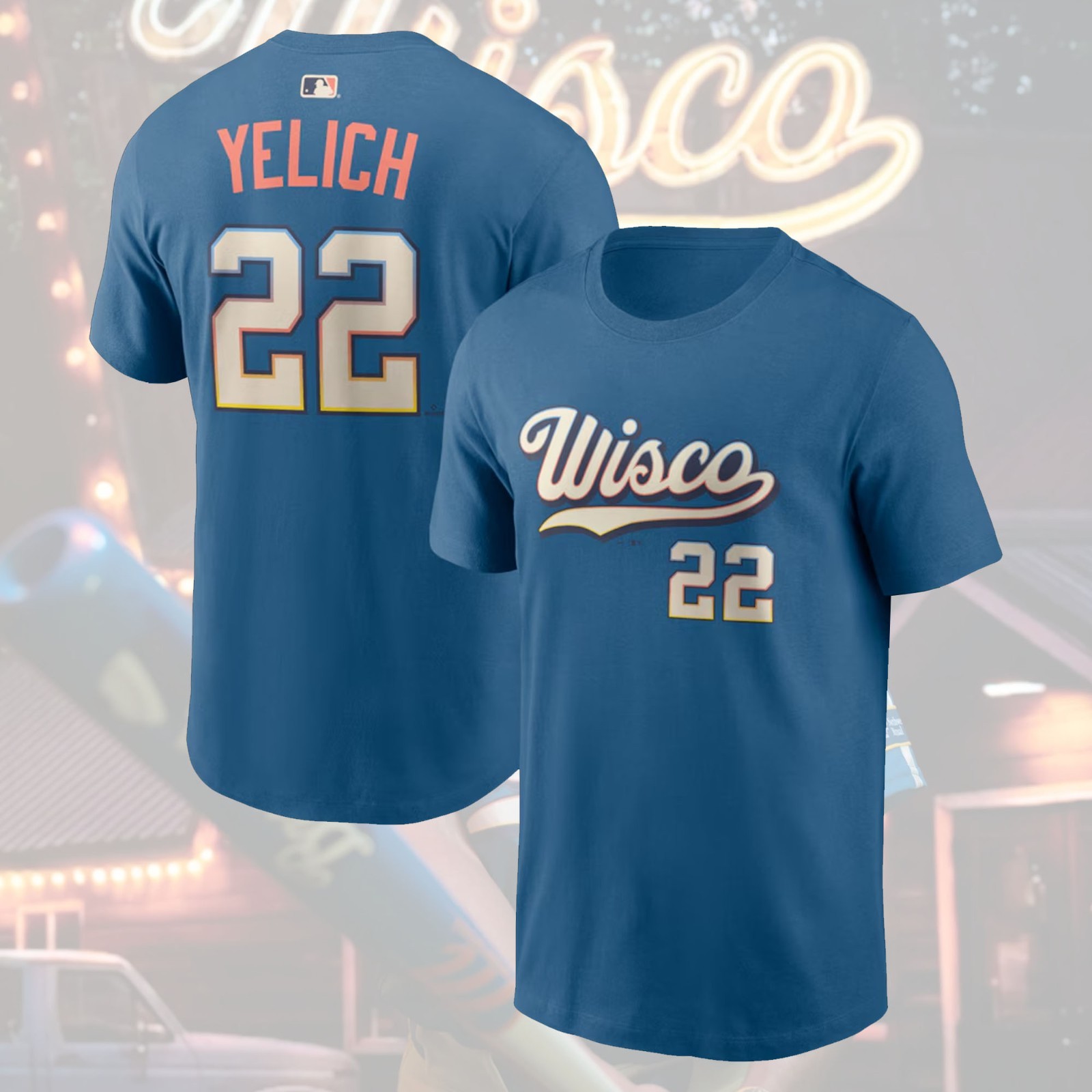 NEW ITEM! Milwaukee Brewers 2026 City Connect Name & Number Gift For Fans gallery