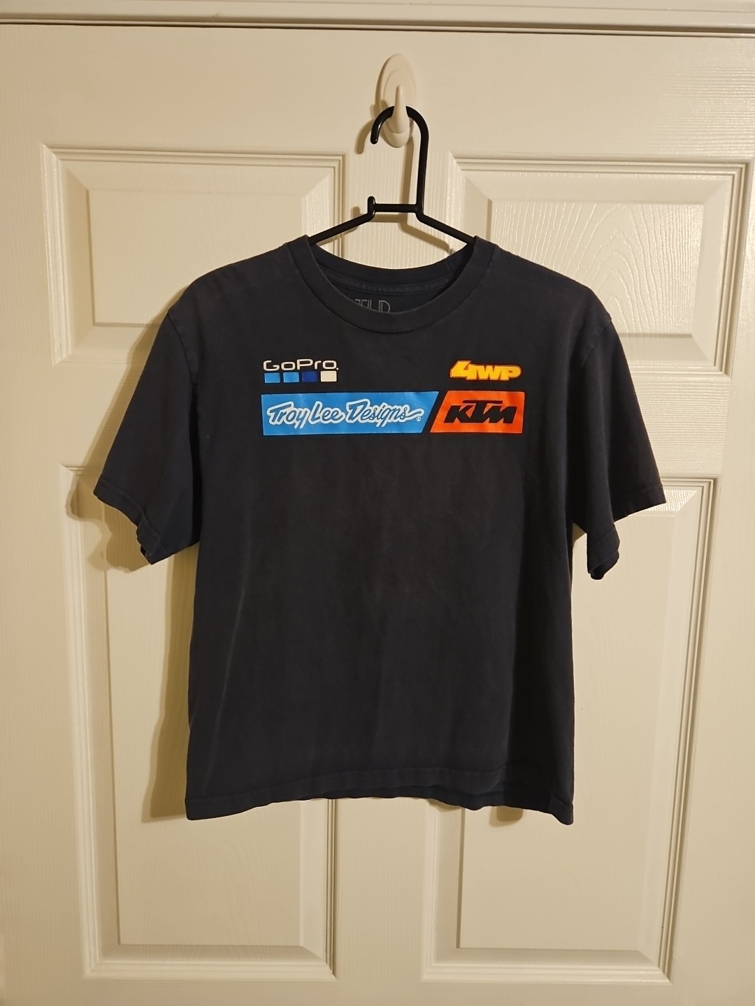 Troy Lee Designs T-Shirt Mens Large Black Red Bull KTM Racing GoPro Tee