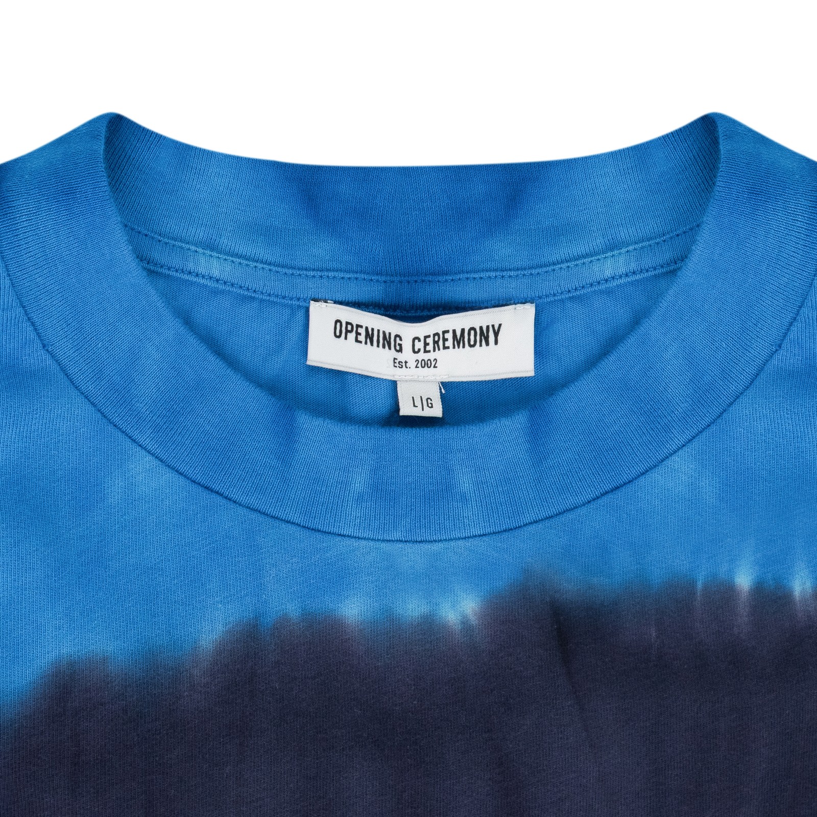 Opening Ceremony Multicolor Tie Dye Mini Box Logo T-Shirt SIZE S $110 gallery