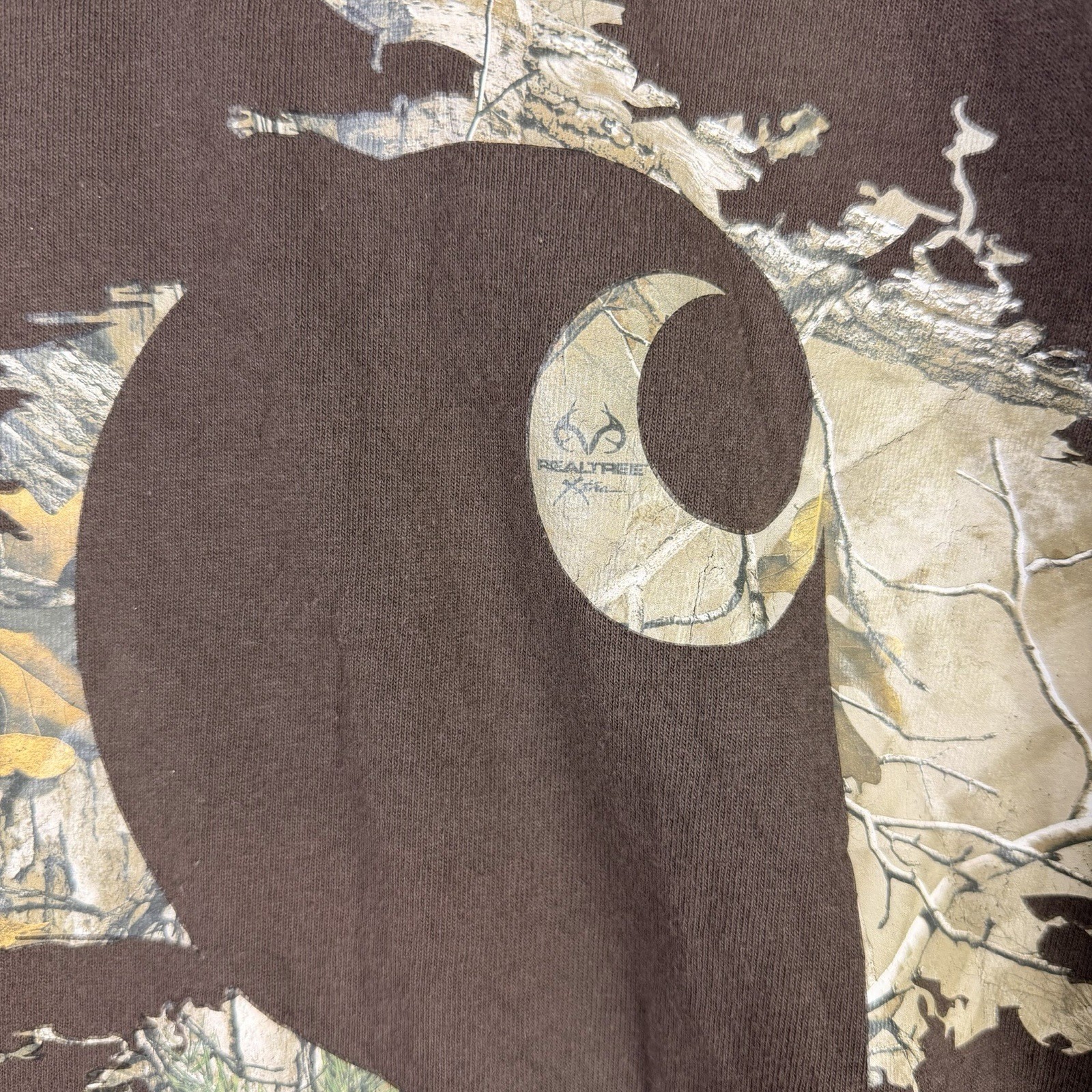 Carhartt Realtree Shirt Men’s L Brown Original Fit 100% Cotton Long Sleeve gallery