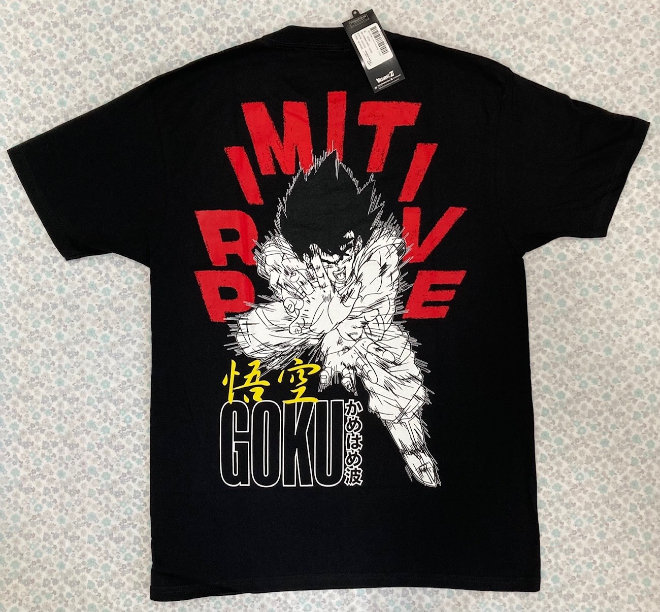 Primitive x Dragon Ball Z Goku Energy Black T-Shirt SIZE S,MD,LG, XL,2X gallery