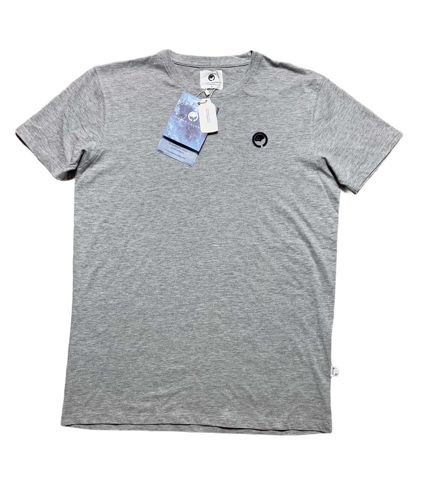 Ocean Laundry Organic Cotton Recycled Plastic Tshirt Mens Small gallery