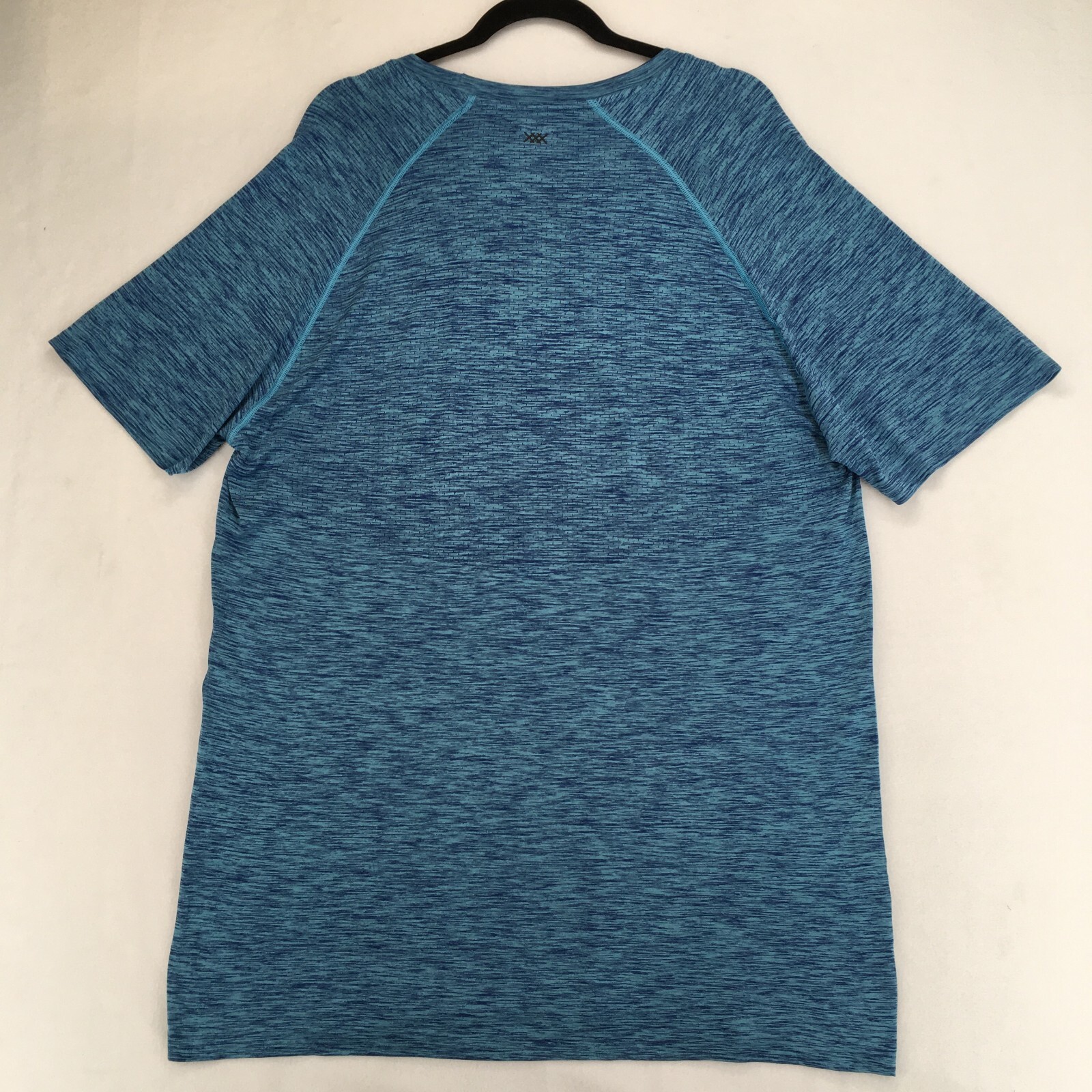 RHONE PELOTON Men's T-Shirt Size XL Polyamide Blue Crew Neck Short Sleeve gallery