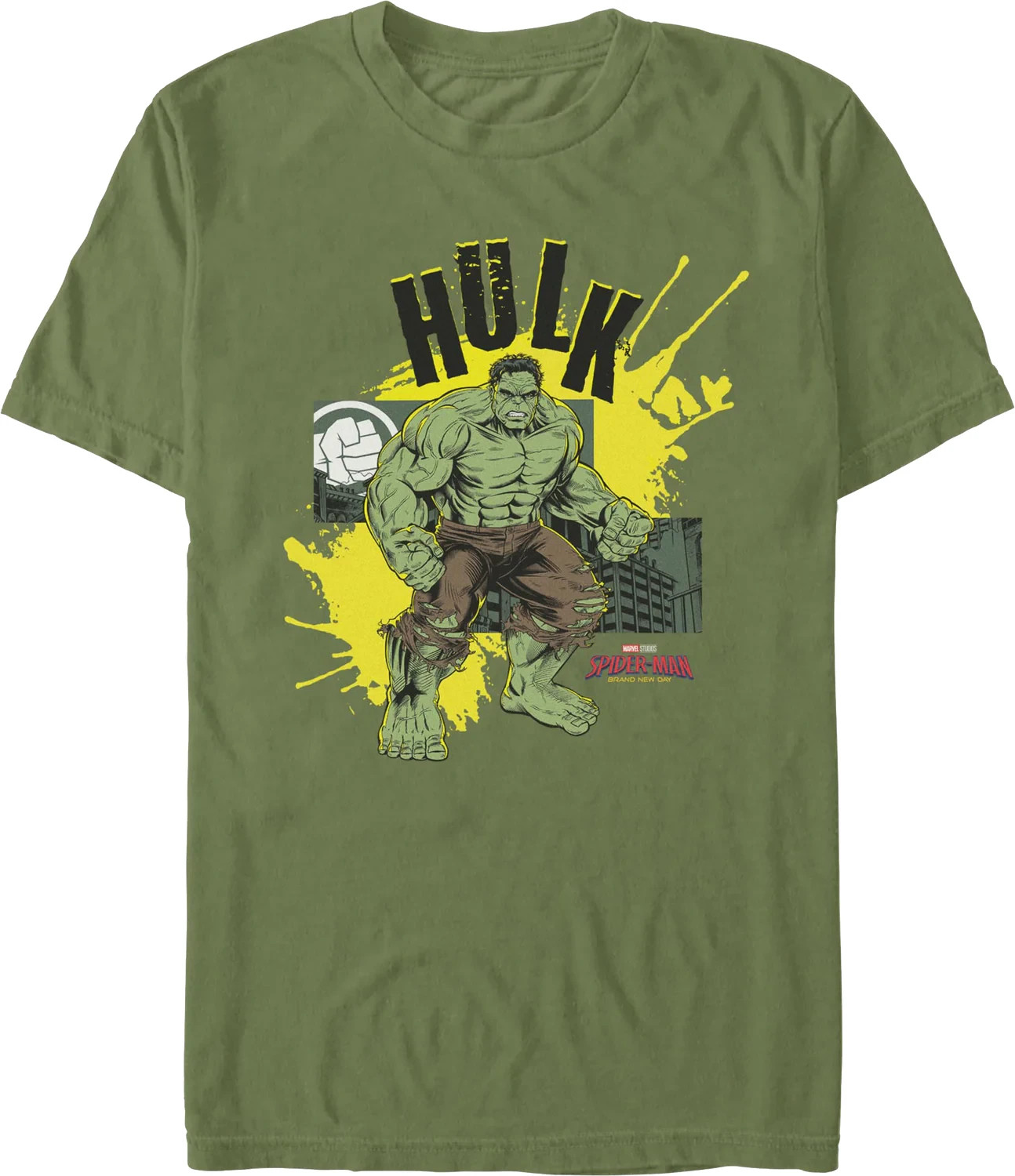 Hulk Spider-Man T-Shirt 180 GSM | 100% Cotton DTG Print gallery