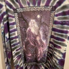 Delta Pro Weight Tie-Dye Double-Sided Graphic Crewneck Long Sleeve Tee L