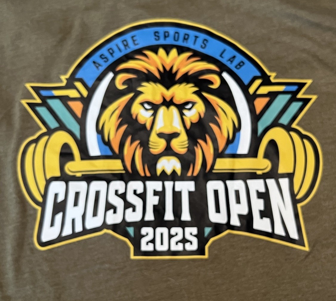 Aspire Sports CrossFit Open 2025 Brown T Shirt Sz M gallery
