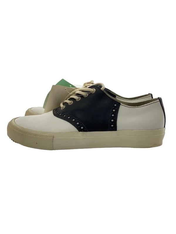 Comme Des Garcons Shirt Low Cut Sneakers 25.5Cm White Leather W23605 G0v84