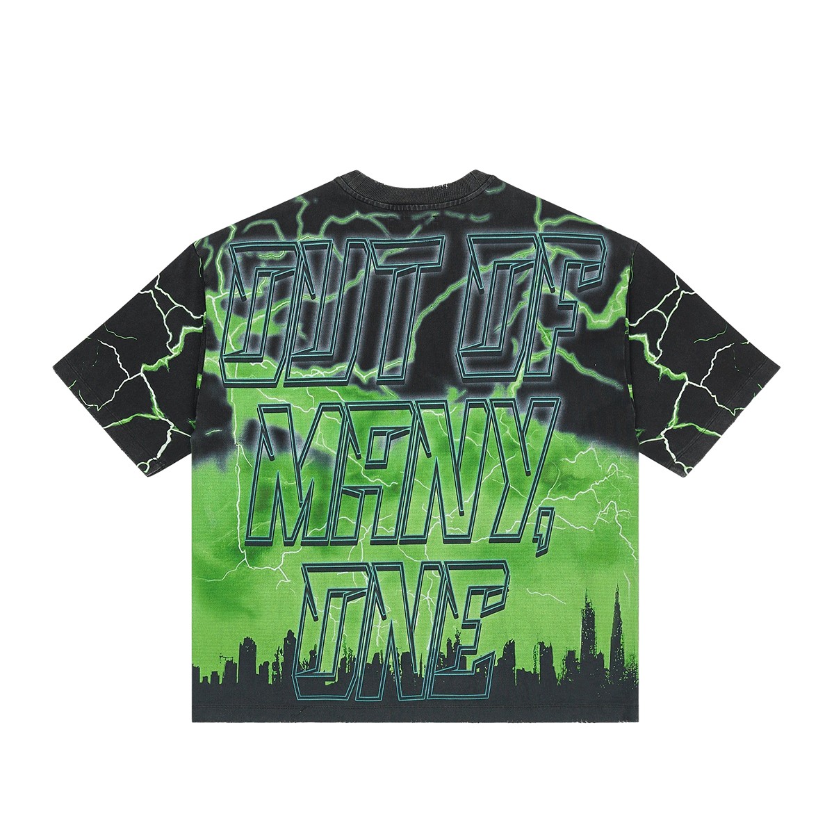 Godspeed Crew Neck T-Shirt Voltage Mens Green VOLTAGE-CREW NECK T-SHIRT gallery