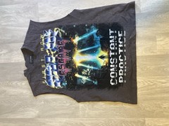 Men First Row Band Tee With Studs Sleeveless Heavy Duty Quality