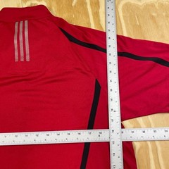Adidas 1/4 Zip Windbreaker Pullover – Red – Men’s L – BNWT – Climaproof
