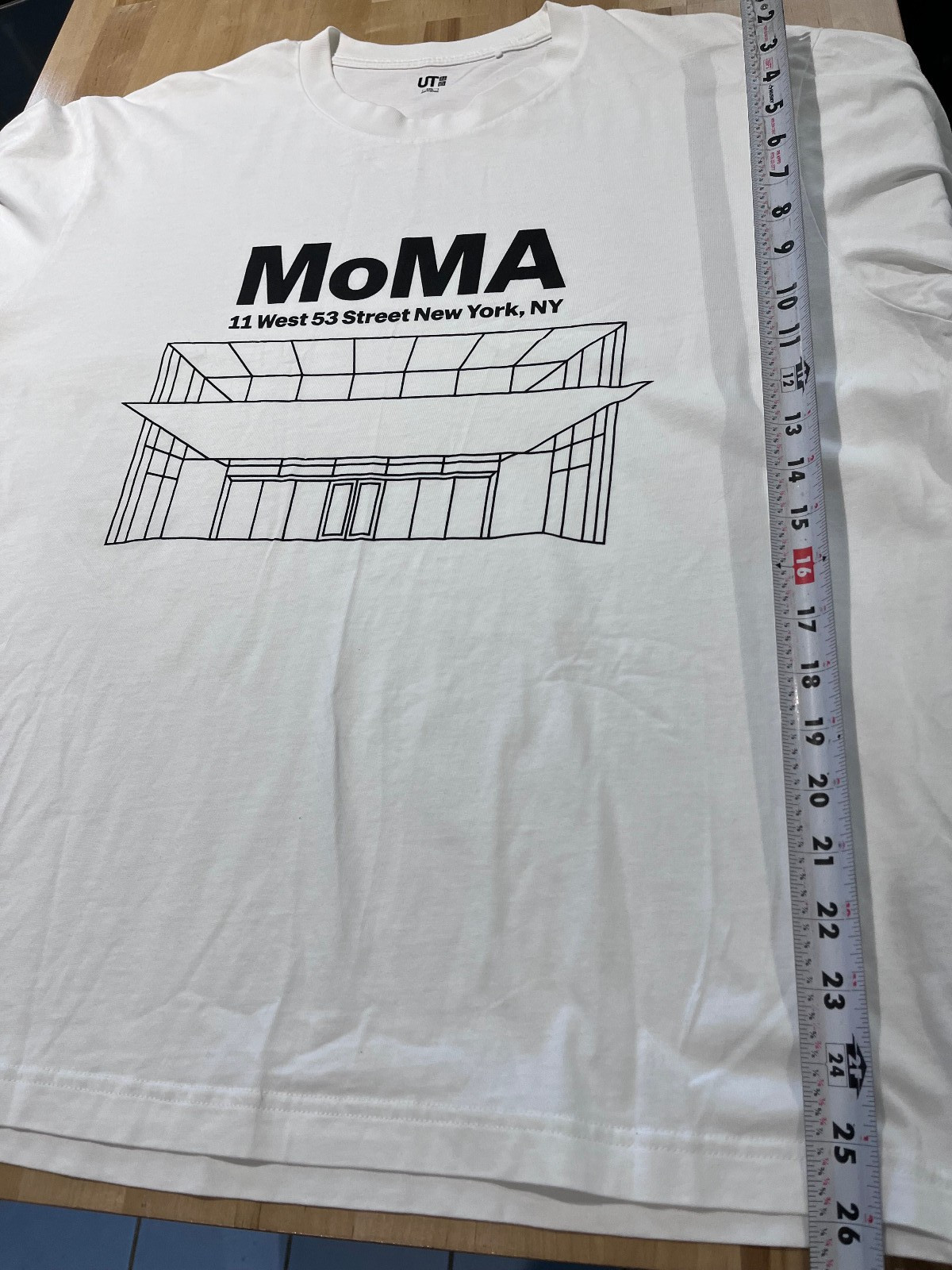Uniqlo UT x MoMA New York Graphics WHITE T-Shirt - Men's Sz XXL gallery